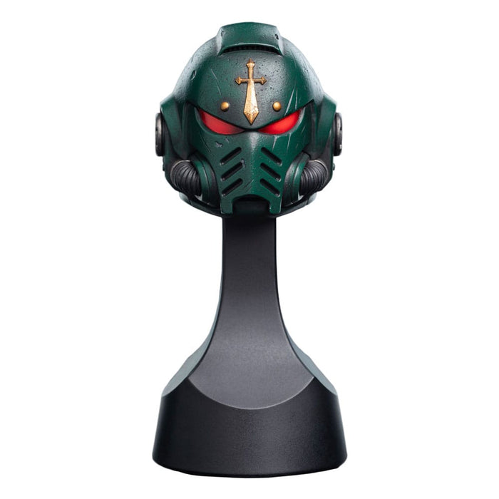 Réplica del casco de los Dark Angels de Warhammer 40.000